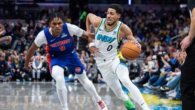 Ausar Thompson's 'Welcome To The NBA' Moment Involving Tyrese Haliburton