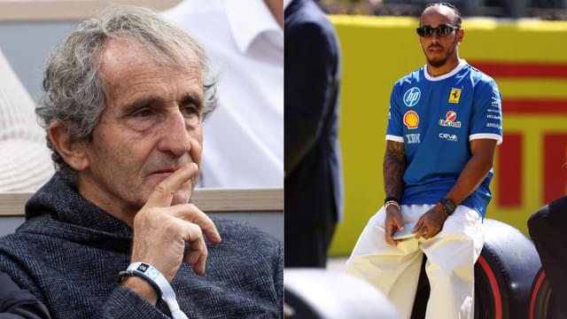 Alain Prost Backs Lewis Hamilton Amid Ferrari Pressure