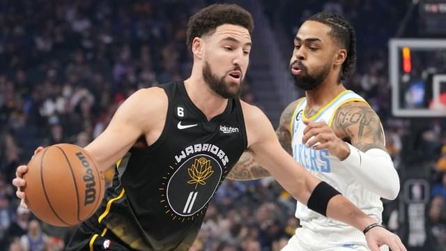 D'Angelo Russell On How Much He Can Help Klay Thompson's Game