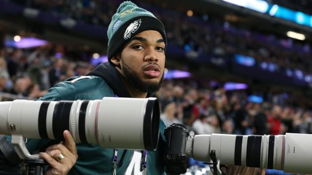 Karl-Anthony Towns Explains Why He’s Always Been an Eagles Fan