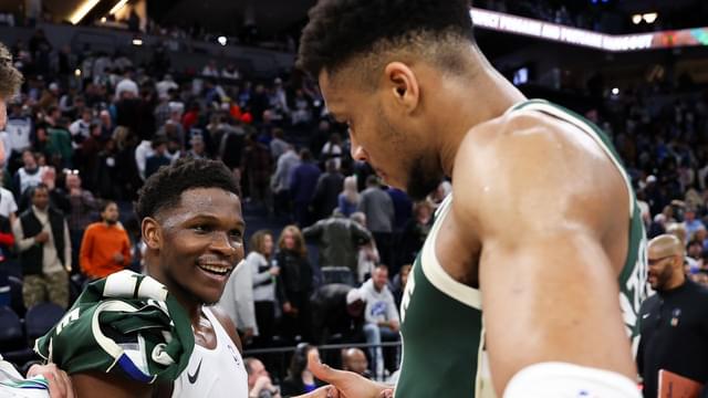 Giannis Antetokounmpo Explains Why He Loves Players Like Anthony Edwards