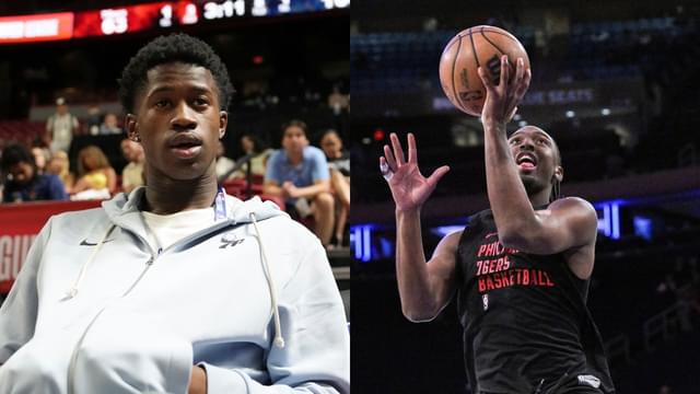VJ Edgecombe On Tyrese Maxey's Shooting
