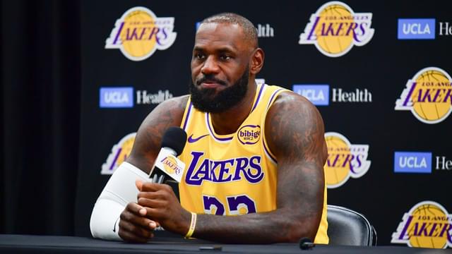 Skip Bayless Claims LeBron James Is Faking an Injury