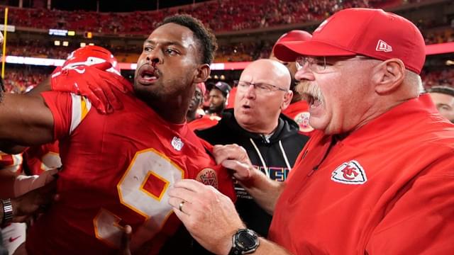 Andy Reid Slams Brian Branch After JuJu Smith-Schuster Punch