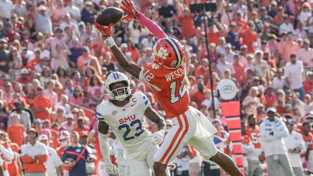 Clemson’s Bryant Wesco Hospitalized After Scary Injury