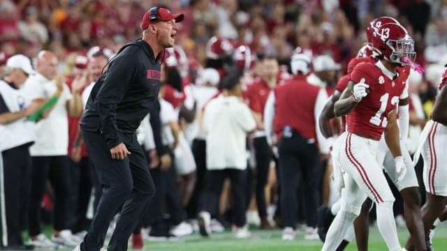 Alabama’s Kalen DeBoer Jokes About Cigar Rule After 37-20 Win