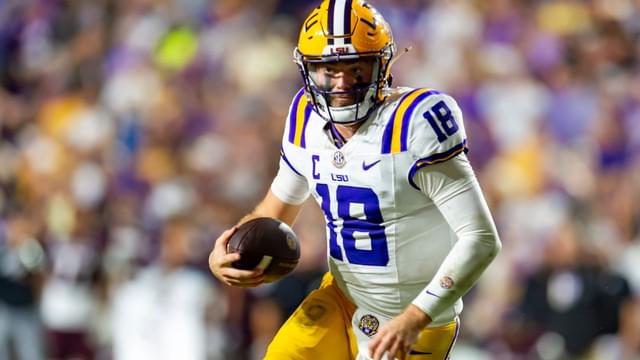 LSU’s Garrett Nussmeier Plays Through Pain After Aggravating Abdominal Injury