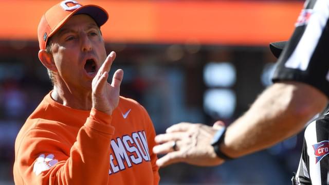 Dabo Swinney Furious Over “One of the Worst Calls” in Clemson’s 46-45 Loss