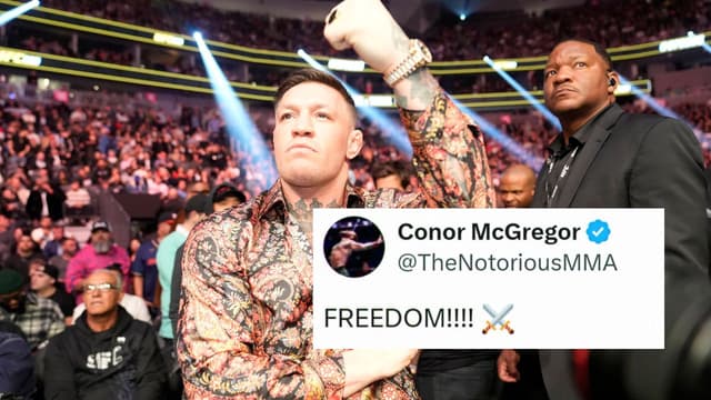 Conor McGregor Fuels White House Fight Buzz With ‘FREEDOM!!!!’ Post