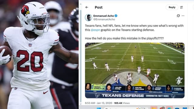 “How the Hell…”: Emmanuel Acho Slams ESPN Over Jimmie Ward Graphic Mistake