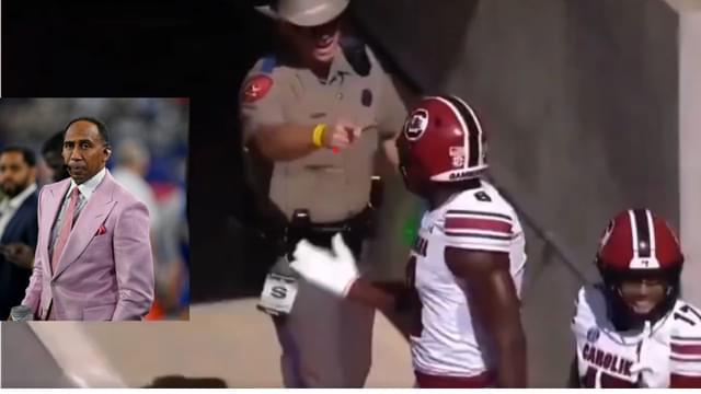 Stephen A. Smith Calls for Suspension After Officer Shoves Nyck Harbor