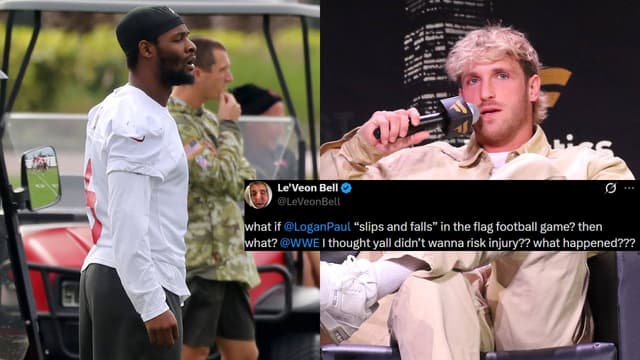 Le’Veon Bell Questions Logan Paul’s Flag Football Risk After $1 Million Fight Collapse