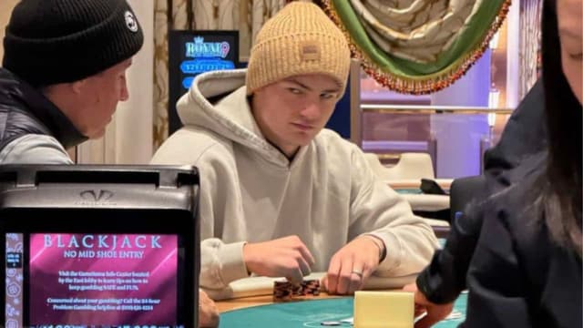 Drake Maye Hits Blackjack Tables With Brothers After Divisional Round Win Over Texans