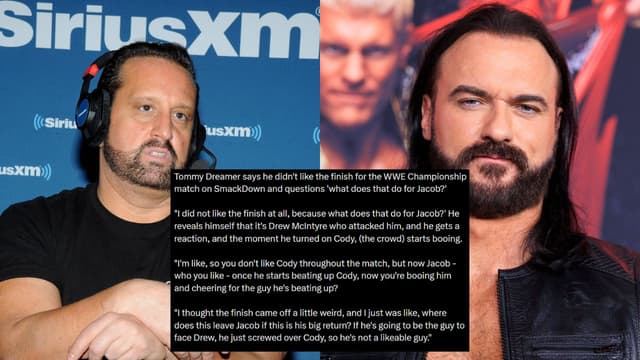 Tommy Dreamer Questions Jacob Fatu’s Role After Odd Cody Rhodes vs. Drew McIntyre Finish
