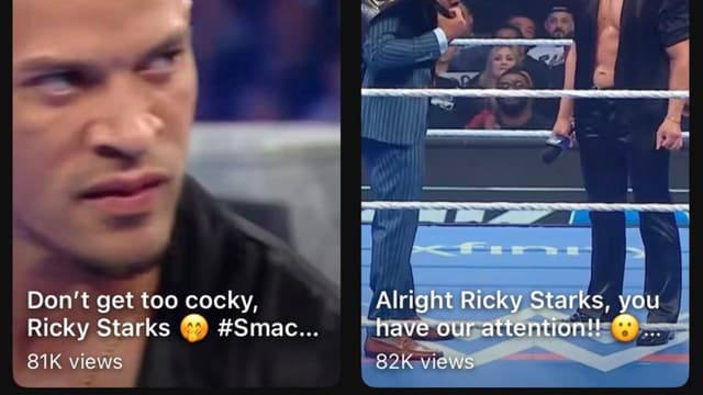 WWE Clips Accidentally Call Ricky Saints by Ricky Starks Name