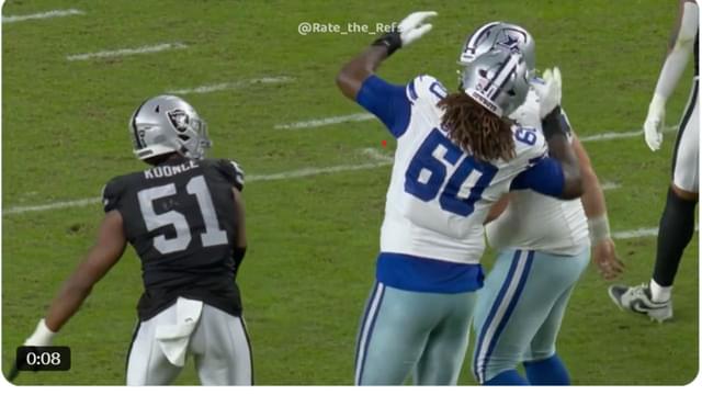 Tyler Guyton’s Epic Flop Flips Momentum for Dallas vs Raiders