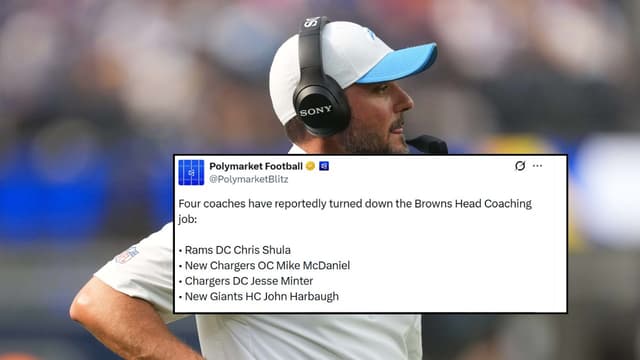Four Coaches Including Jesse Minter Turn Down Browns’ HC Job