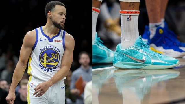 Steph Curry Shows Sabrina Ionescu Love With New Nikes At Barclays