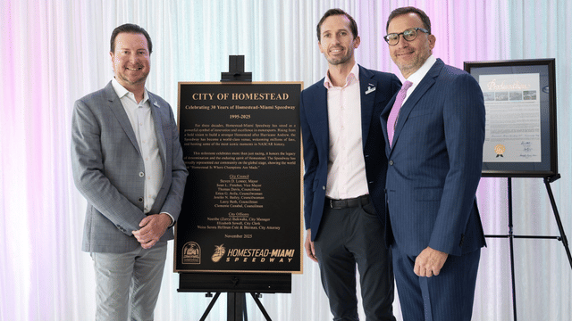 Hall of Famer Kurt Busch Celebrates Homestead-Miami's 30th Anniversary