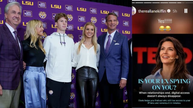 Lane Kiffin Hilariously Admits His Ex-Wife Layla Is “Spying” on Him