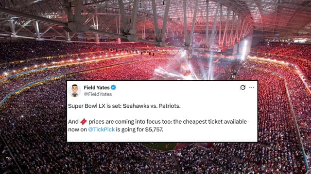 Super Bowl 2026: Seahawks-Patriots Cheapest Tickets Currently Priced at $5,757