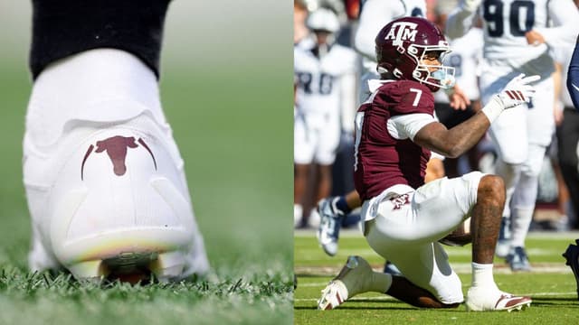 KC Concepcion Makes Bold Rivalry Statement With Special Cleats in Texas Showdown