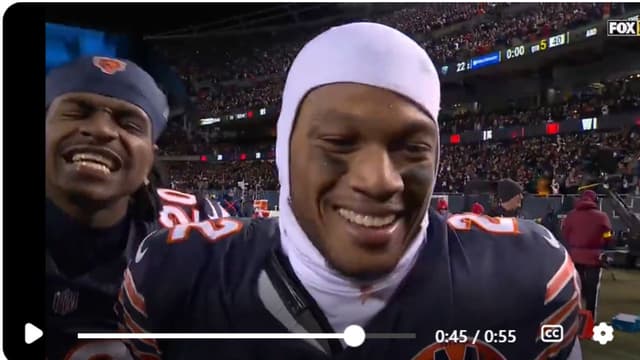 “F the Packers”: DJ Moore Goes Off After OT Game-Winner