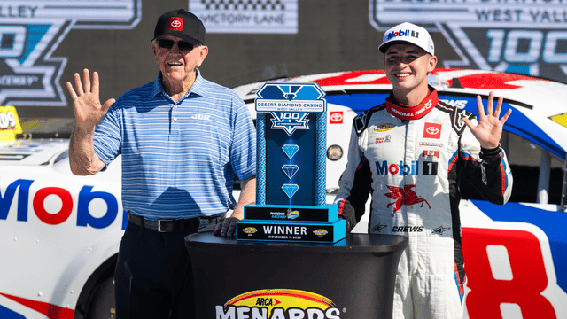 Brent Crews to Run for Joe Gibbs Racing in 2026 O'Reilly Series Season