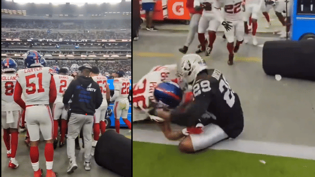 Fan Commentary, Not the Fight, Dominates Giants–Raiders Viral Brawl Clip
