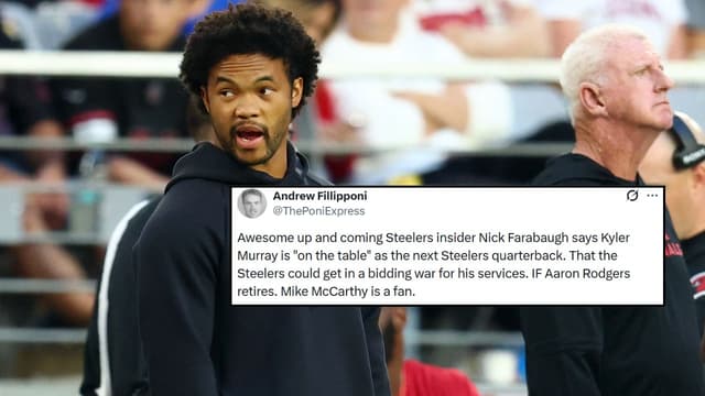 Steelers Likely to Hire Kyler Murray if Aaron Rodgers Retires Before Next Season