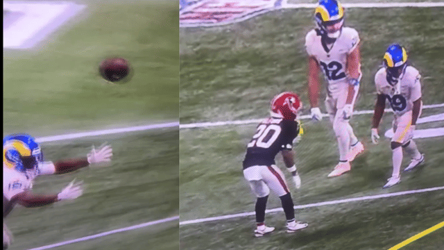 Matthew Stafford Misses Wide Open Xavier Smith as Falcons Steal a Win at Home