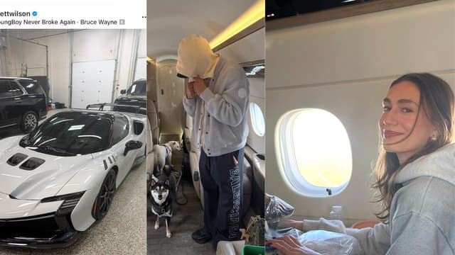 Garrett Wilson Enjoys Private Jet Travel With Girlfriend Amid $2.5M Ferrari Car Purchase