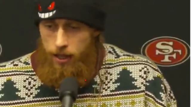 George Kittle Shrugs Off Ankle Injury, Blasts ‘Weird’ Colts Turf