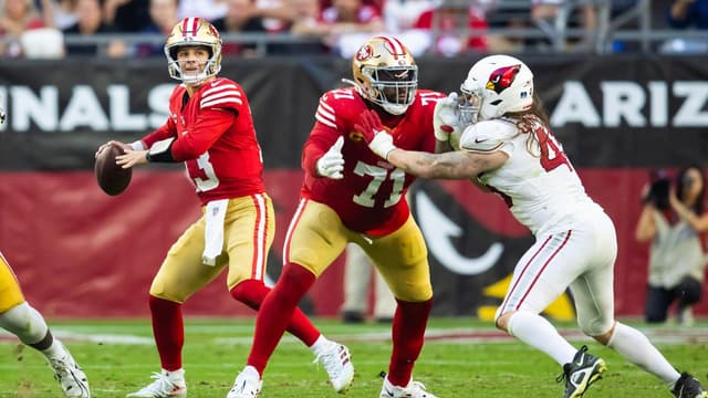 Trent Williams Says Brock Purdy’s Voice Runs the Huddle