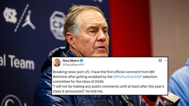 Bill Belichick Refuses to Comment on Pro Football Hall Of Fame Snub