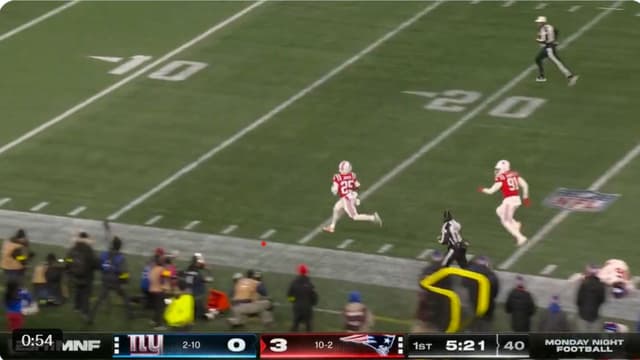 Marcus Jones Becomes NFL Record-Eligible After 94-Yard Punt-Return TD vs Giants