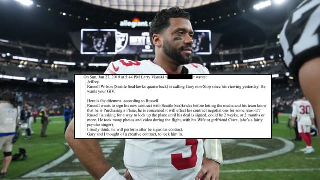 Russell Wilson Wanted Jeffrey Epstein to “Lock Up” the GIV Deal Before His $140M Extension