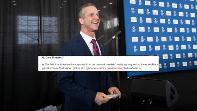 “I Like His Enthusiasm”: John Harbaugh Gets Honest About Jaxson Dart, Abdul Carter