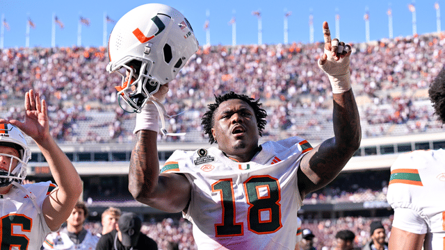 Alabama–Oklahoma, Miami–Texas A&M Dominate CFP Ratings