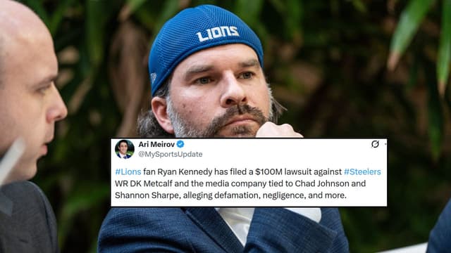 Lions Fan Ryan Kennedy Files $100M Lawsuit Against DK Metcalf, Nightcap Over Defamation