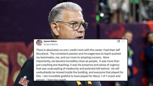 “I Love You Coach”: Jason Kelce Pens Emotional Tribute to Jeff Stoutland