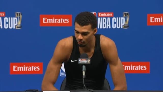 Victor Wembanyama Takes Sly Dig at Chet Holmgren After Beating OKC in NBA Cup Semifinals