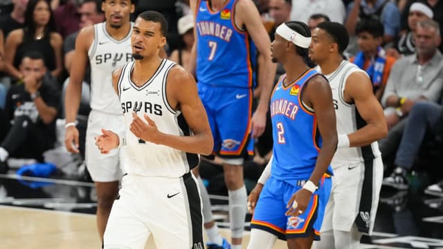 Spurs Take 12-Point Half Time Lead vs. Thunder in WCF Game 4