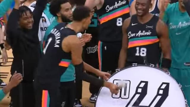 Victor Wembanyama Rubs Salt in OKC’s Wounds With New Celebration After Blowout Win