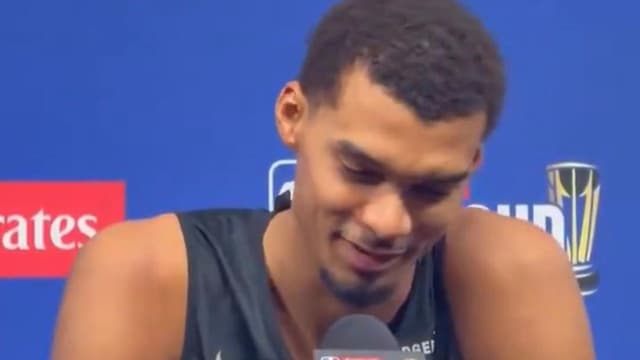 “Poor Vic Needs More Money”: Wemby Hilariously Denies Money as a Reason to Win the NBA Cup