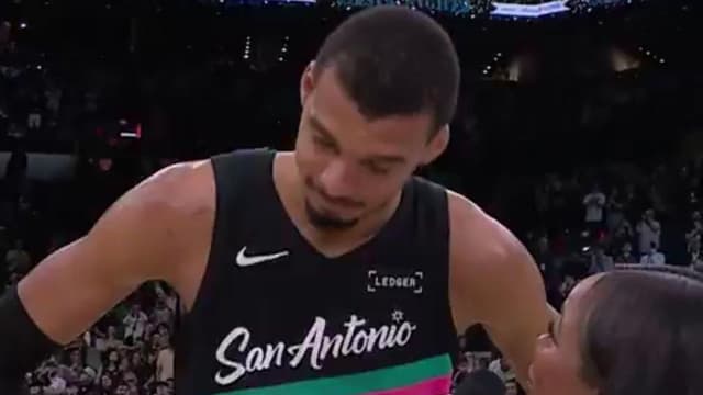 Emotional Victor Wembanyama Admits Win vs. Clippers Was the “Hardest Game” of His Life