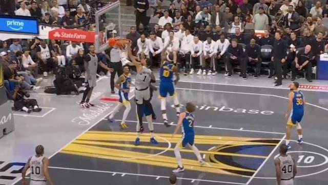 Victor Wembanyama Shut Down Draymond Green’s Mind Games With Emphatic Poster Dunk