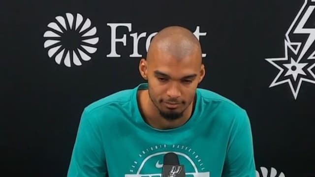 Victor Wembanyama Admits He’s Never Bumped Knees With a Guy Like Giannis Before Tonight