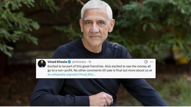 Vinod Khosla Excited to See the “Money Go to a Non-Profit” After Seahawks’ $9.6B Deal