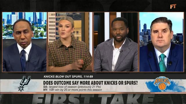 Brian Windhorst: Knicks Exposed Spurs’ Soft Spots in 114-89 Loss